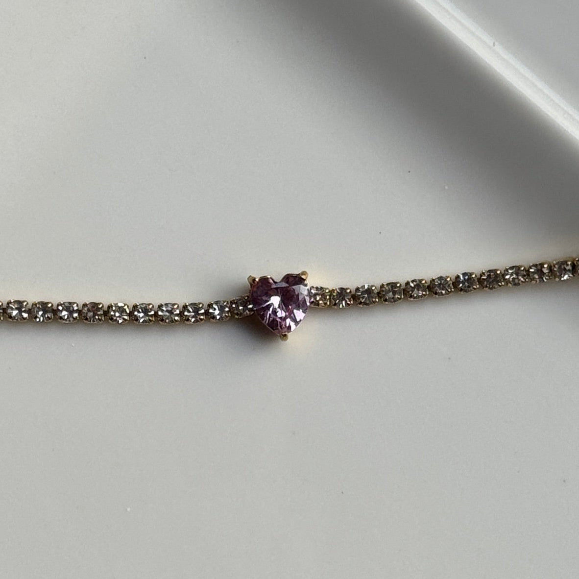 HEART TENNIS BRACELET