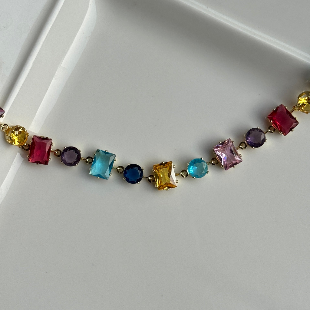 RAINBOW STONE BRACELET