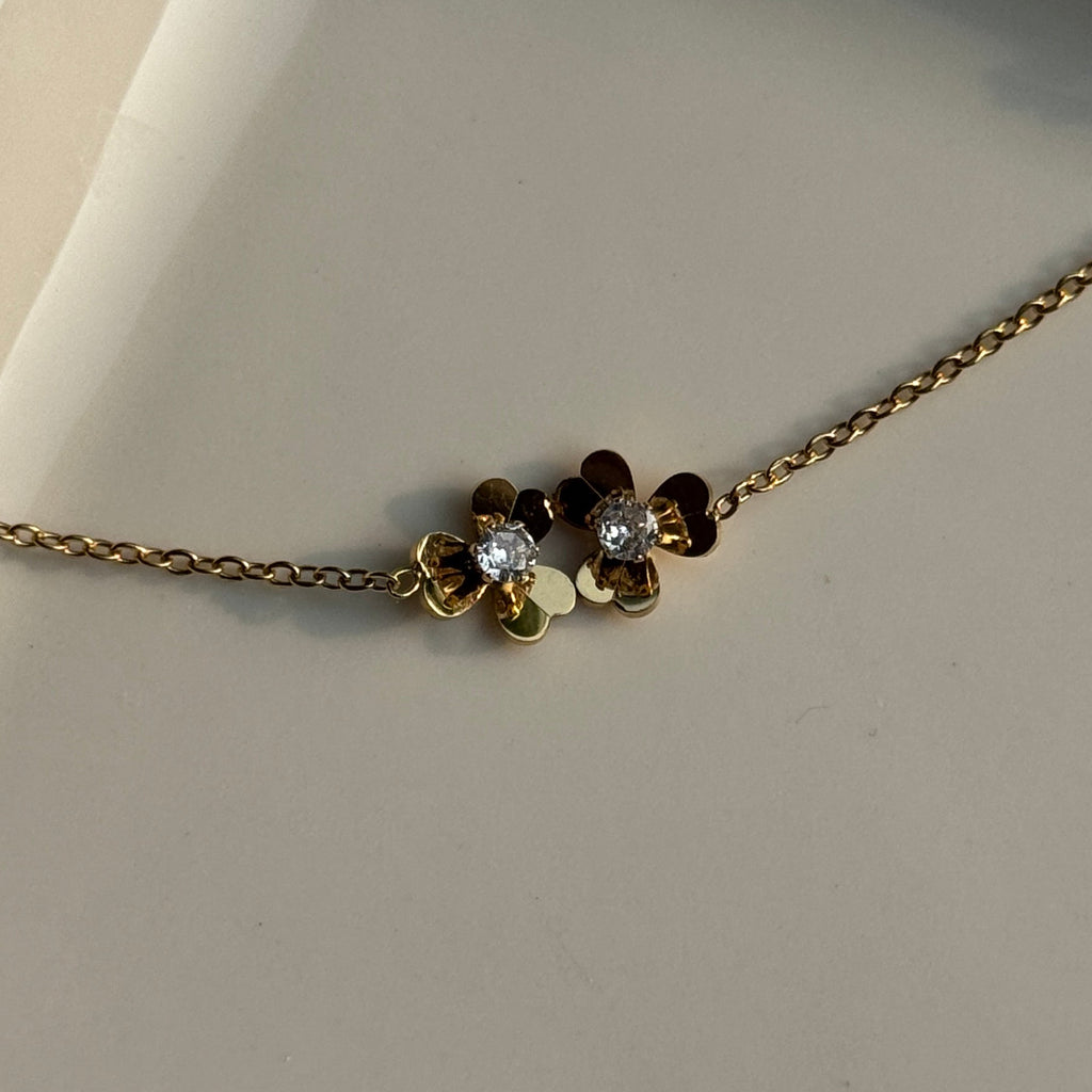 TWIN FLOWER BRACELET