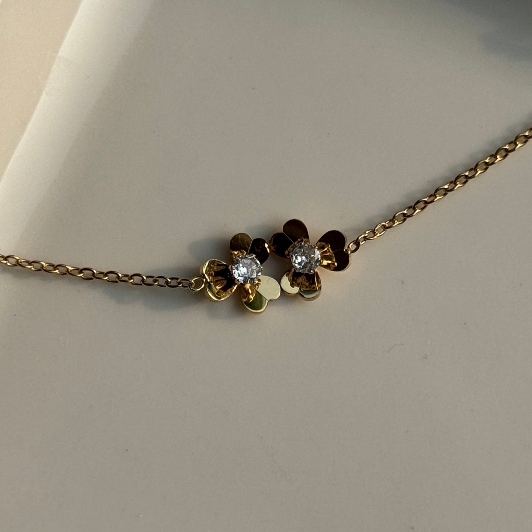 TWIN FLOWER BRACELET