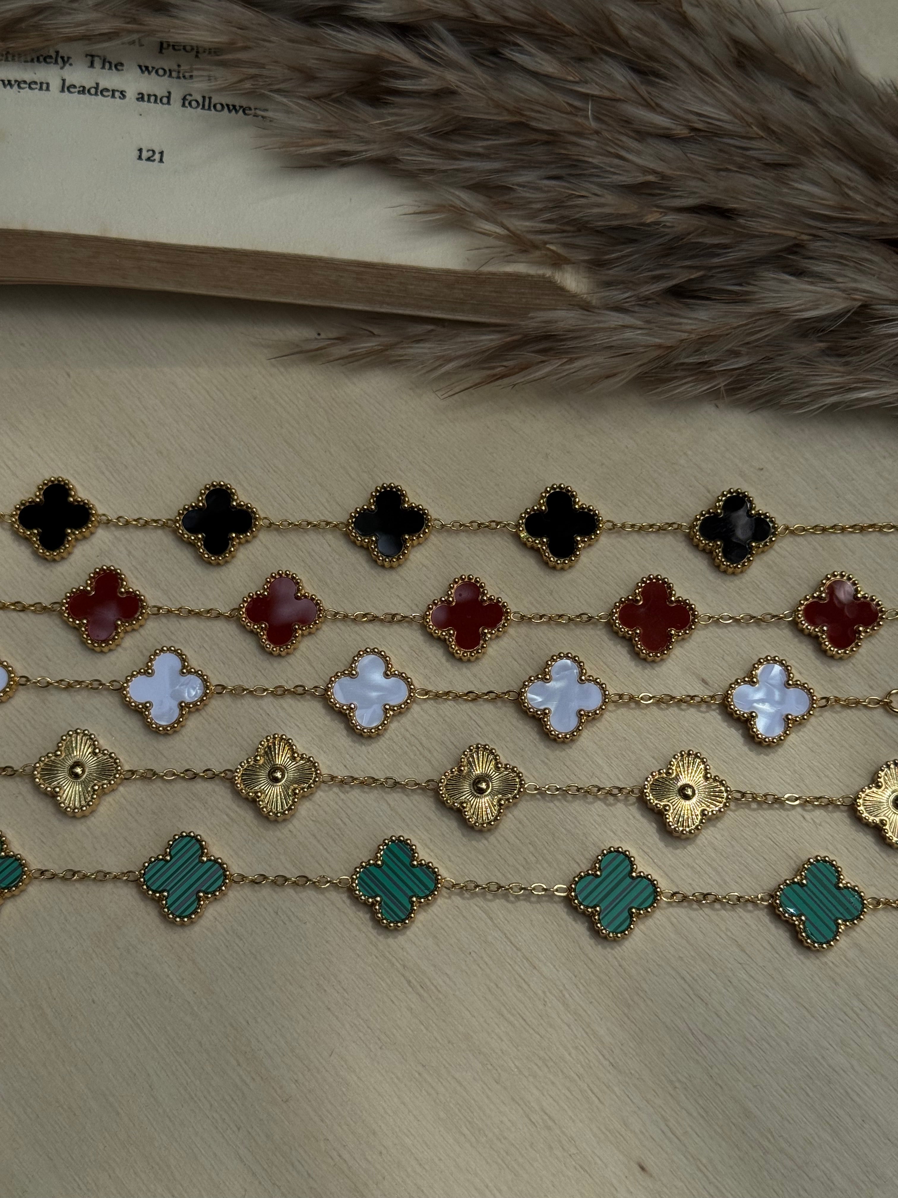 Clover bracelet