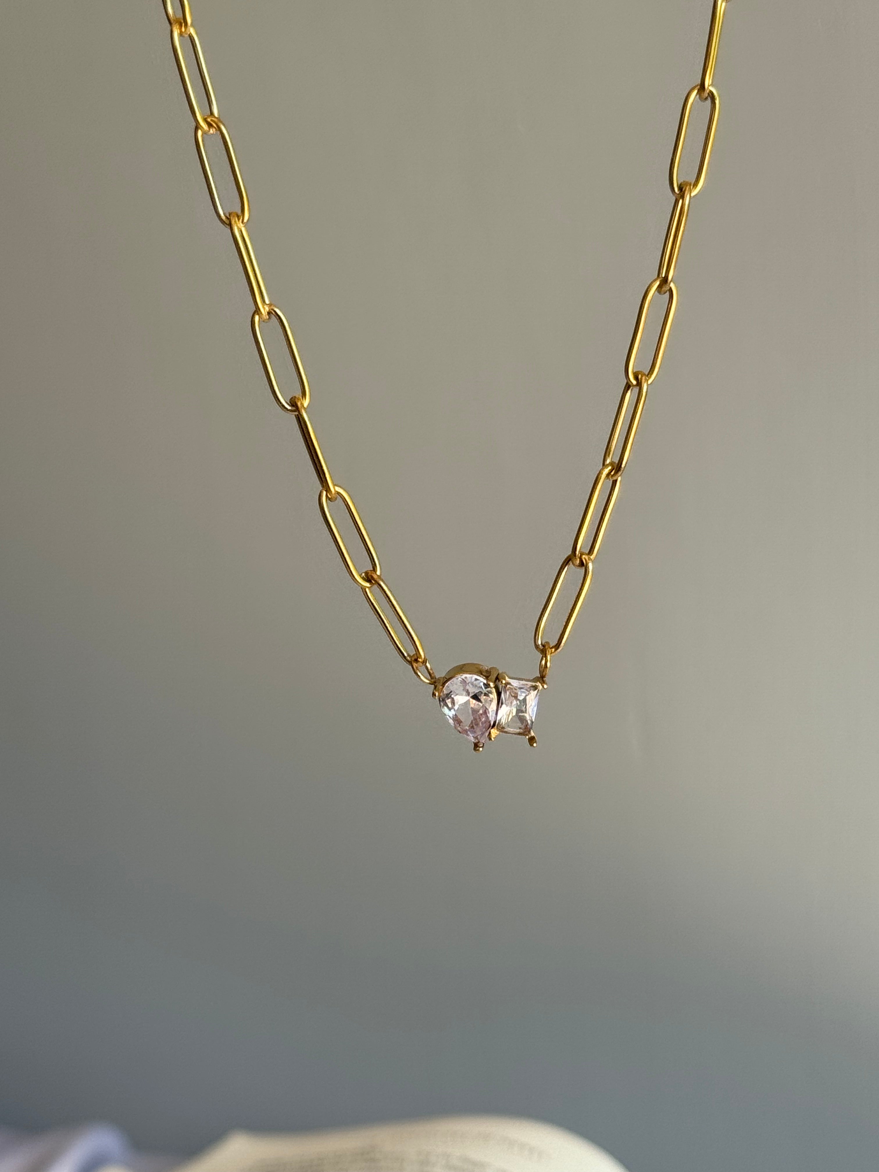 CHAIN TWIN NECKLACE