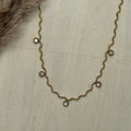 WAVY STONE NECKLACE