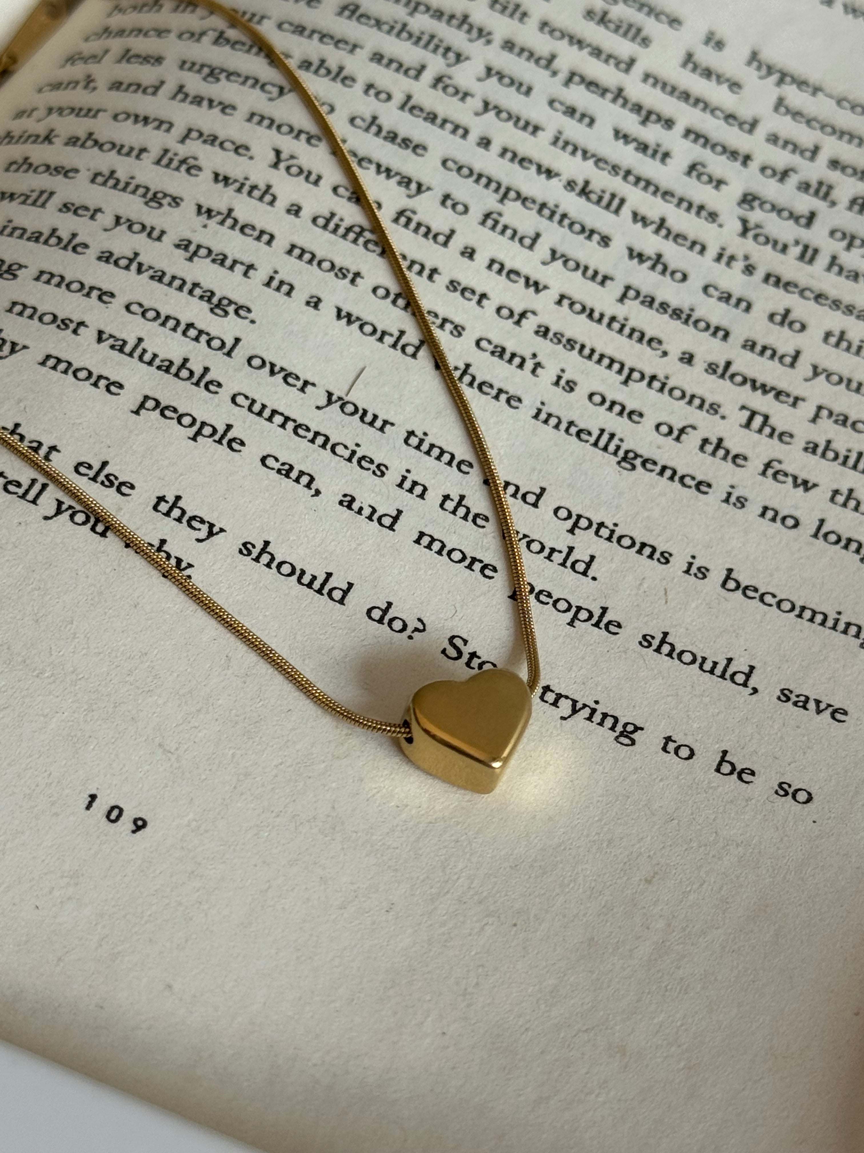 BABY HEART NECKLACE