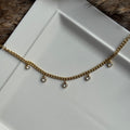 HANGING HEART CHAIN BRACELET